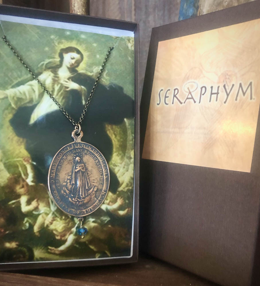 IMMACULATE MARY CHAIN NECKLACE Seraphym Designs