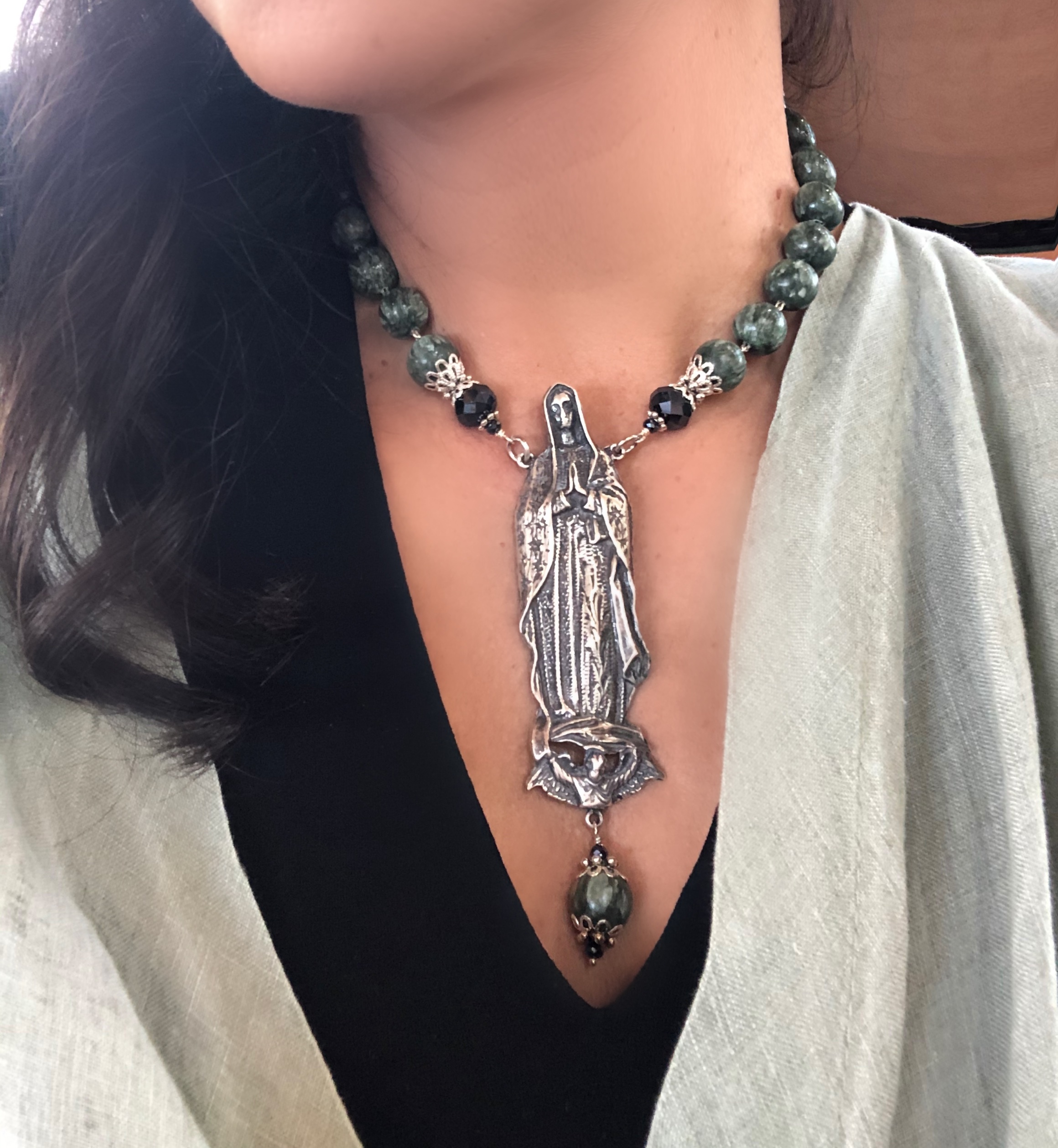 OUR LADY OF GUADALUPE VISIONS NECKLACE Seraphym Designs
