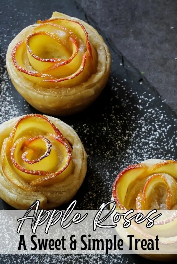 Baked Apple Roses Puff Pastry Recipe Serendipity And Spice