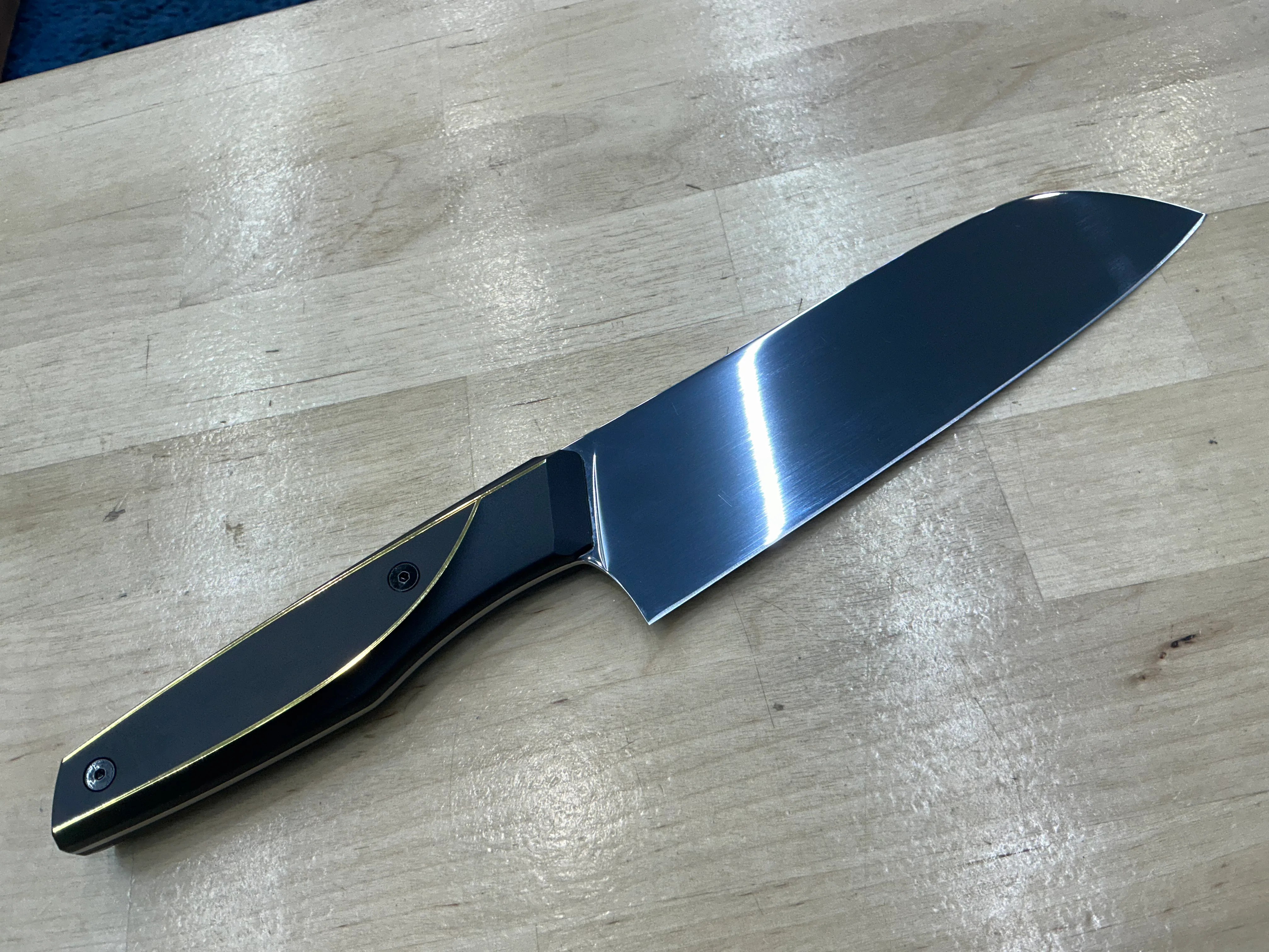 THREE RIVERS MANUFACTURING ATOM FOLDING KNIFE Grey G10 3.5" DROP POINT