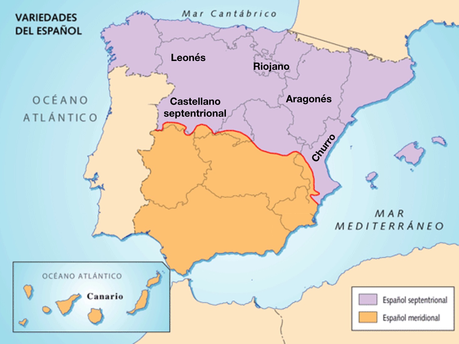 Los dialectos de España explicación y ejemplos