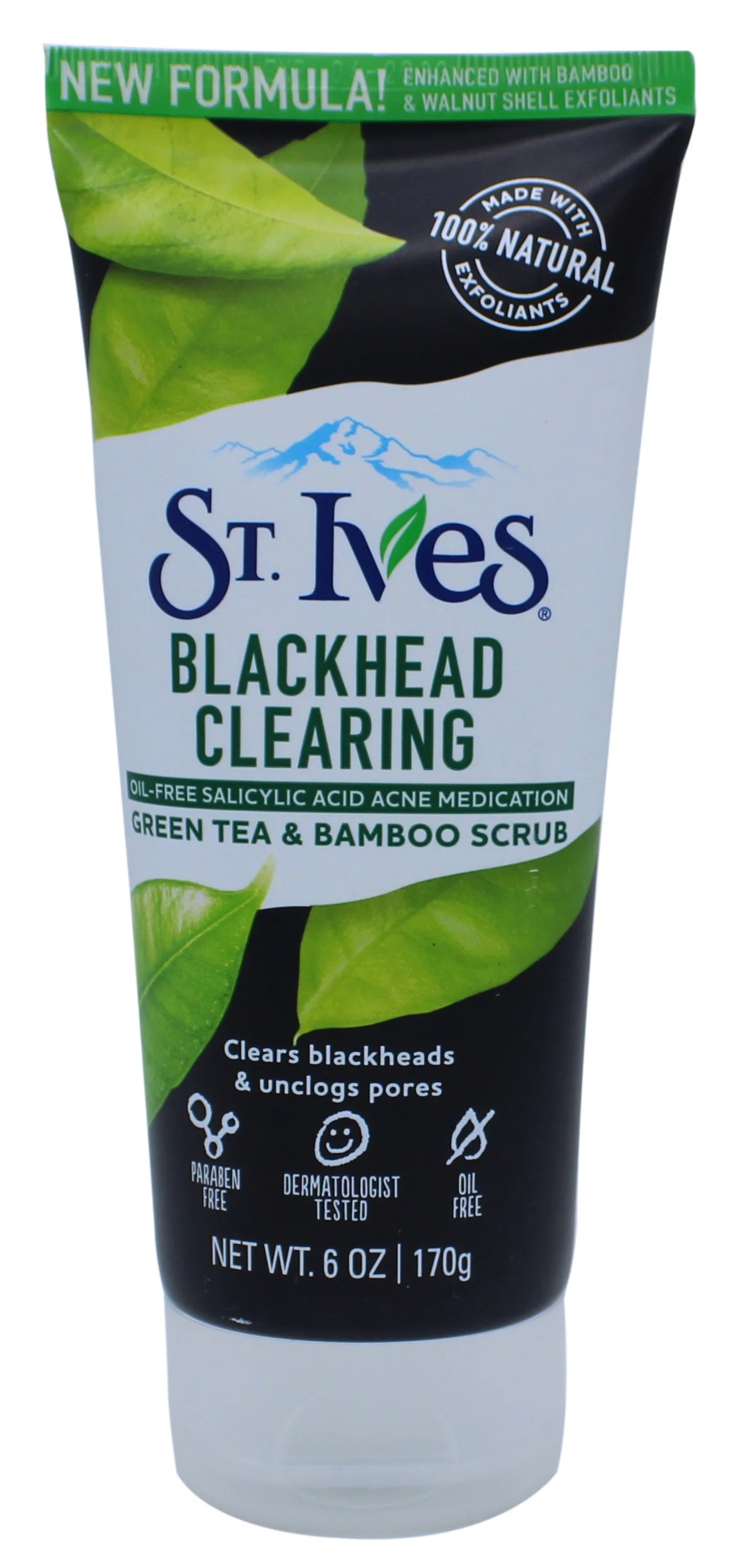 St. Ives Blackhead Clearing Green Tea Scrub 170 gm سيرفل