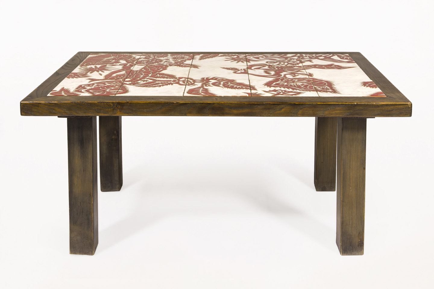 Jean Lurçat Coffee Table, circa 1960, France Serge Castella