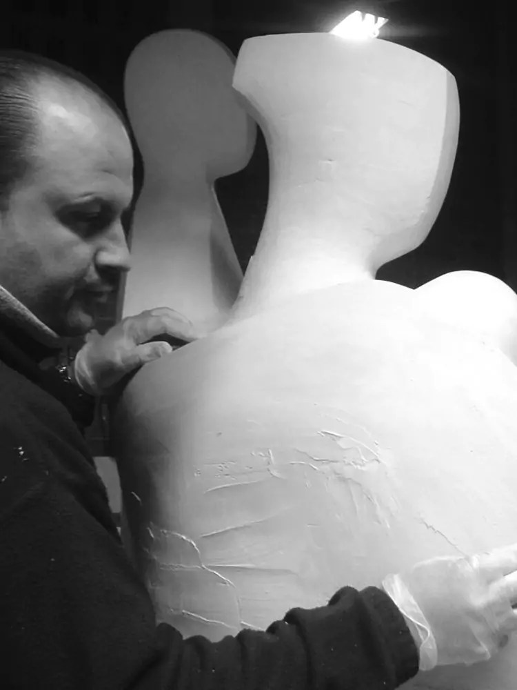 inicioen Sergio Alonso, escultor