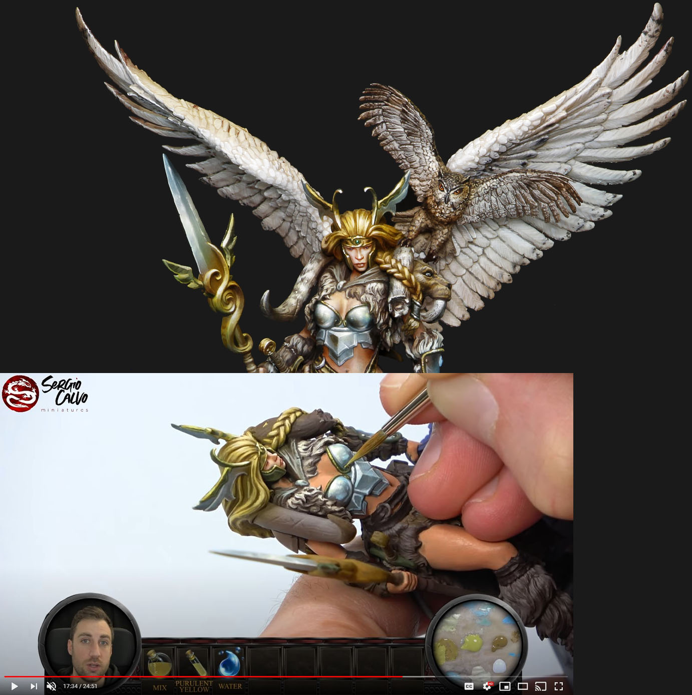 Miniature Commission Painting Service Sergio Calvo