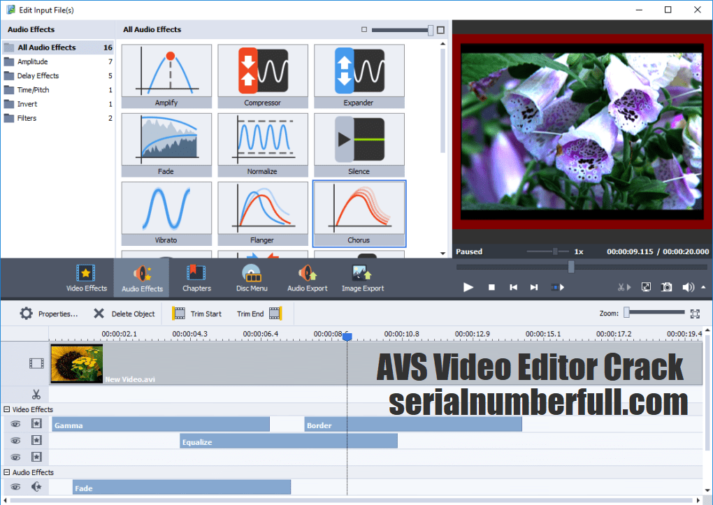 AVS Video Editor 9.4.4.375 Crack Patch Keygen Torrent [Latest]