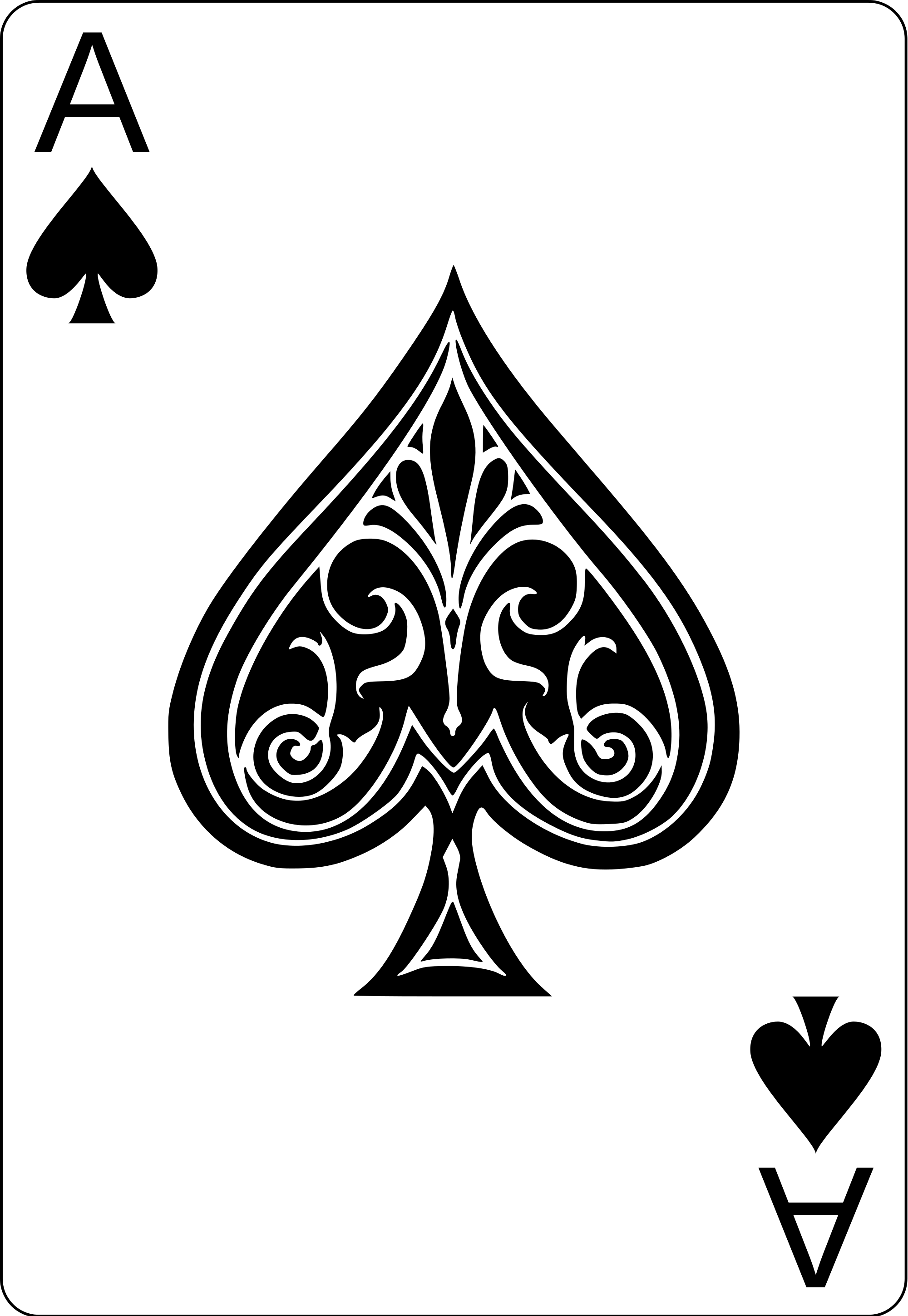Playing Cards Ace Of Spades