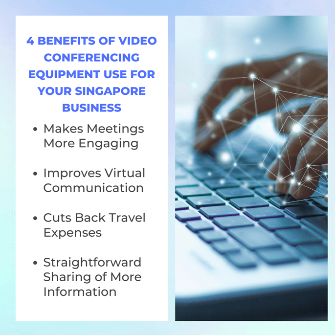 4 Benefits of Video Conferencing Equipment Use for Your Singapore