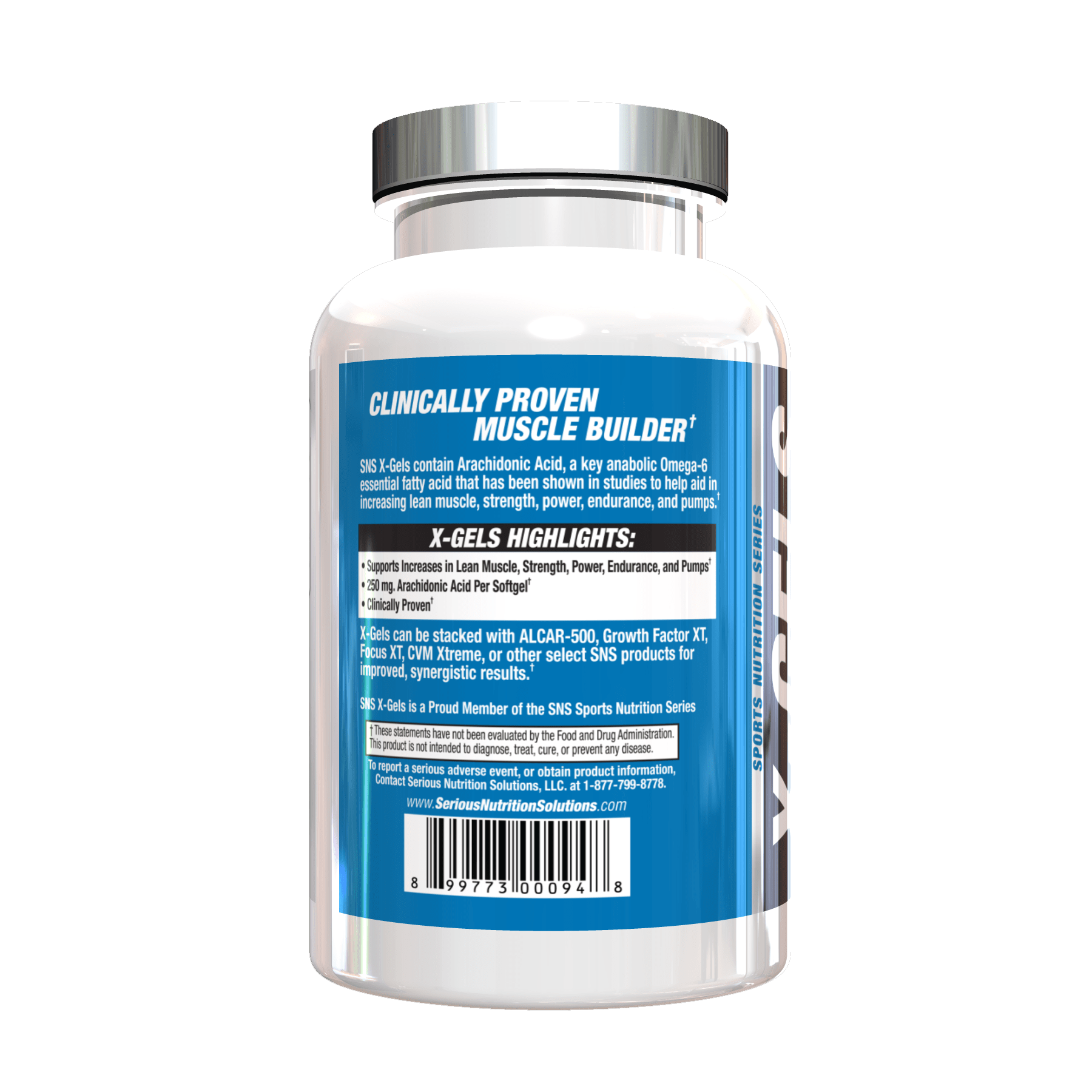 XGels 100 softgels Serious Nutrition Solutions