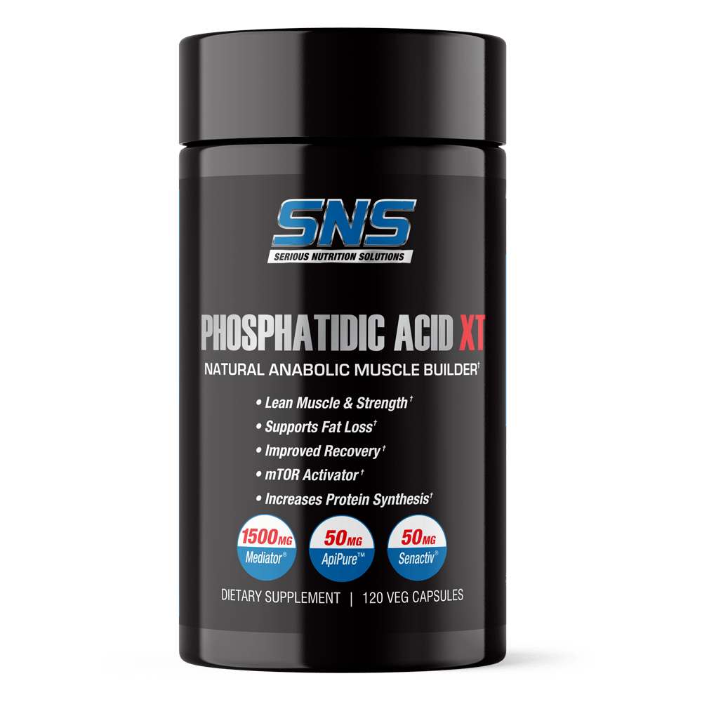 SNS Phosphatidic Acid XT Natural Anabolic Muscle Builder Available
