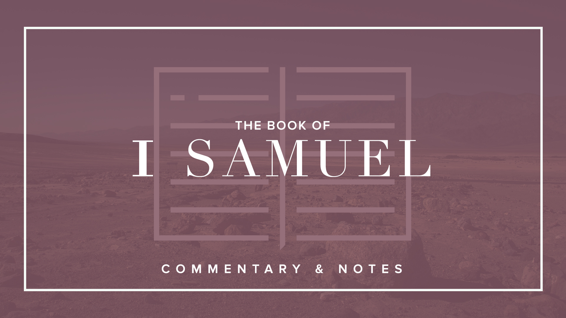 Bible Book Commentary 1 Samuel Sermonary