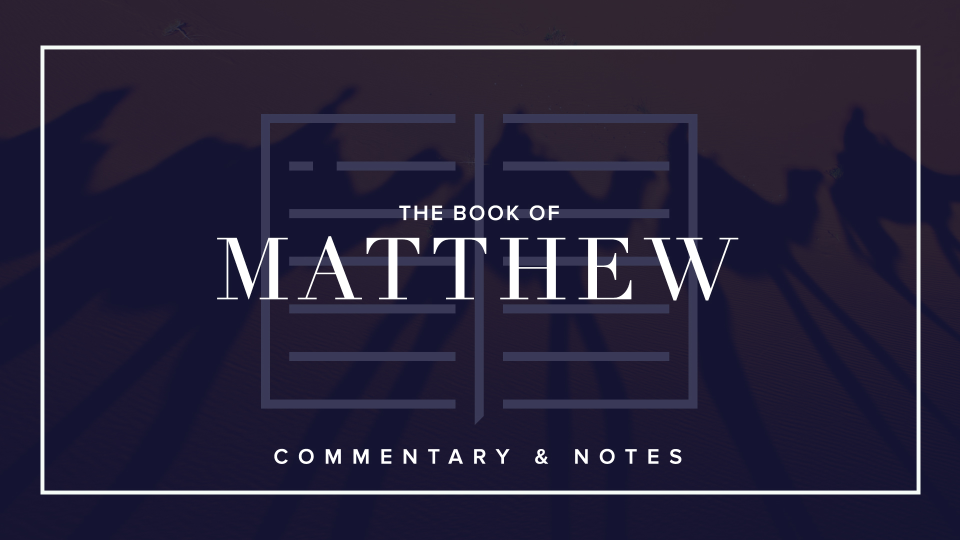 Bible Book Commentary Matthew Sermonary