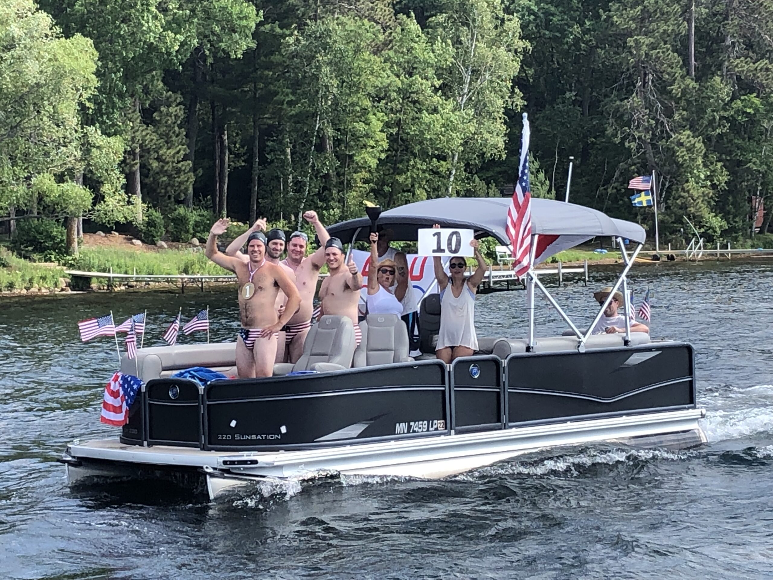 2021 Boat Parade Serpent Lake Association