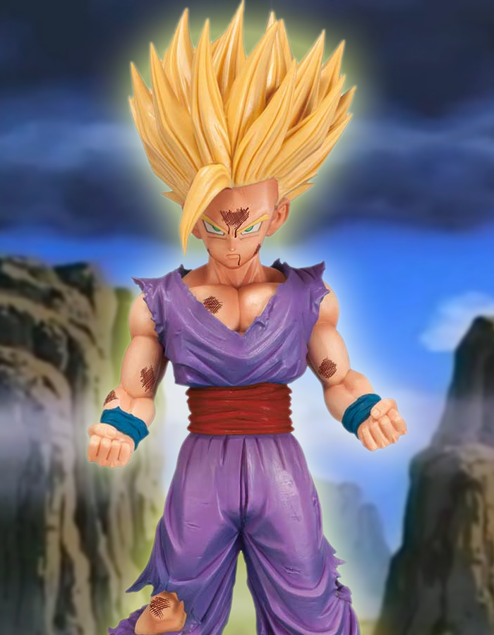 Dragon Ball Z Master Stars Piece Son Gohan Special Color Version Statue