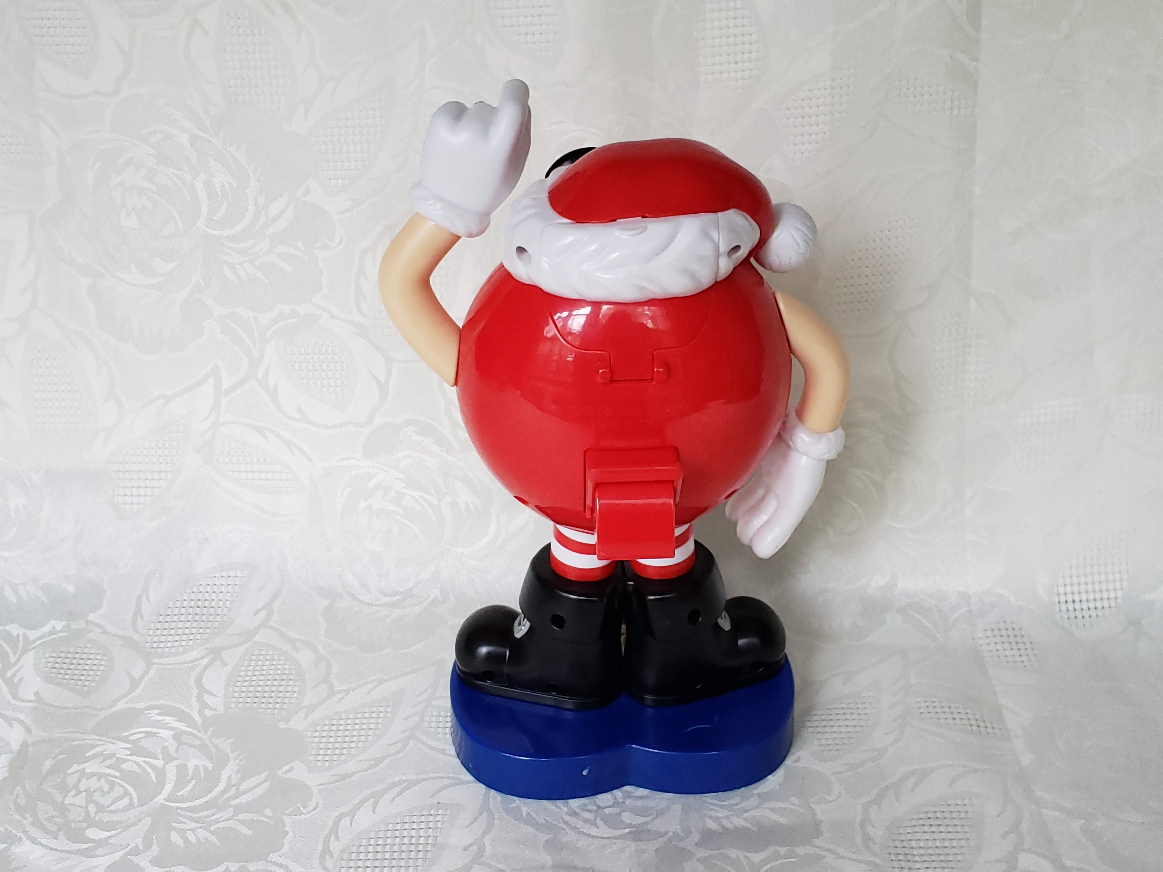 Holiday Red M&M Candy Dispenser Aunt Gladys' Attic