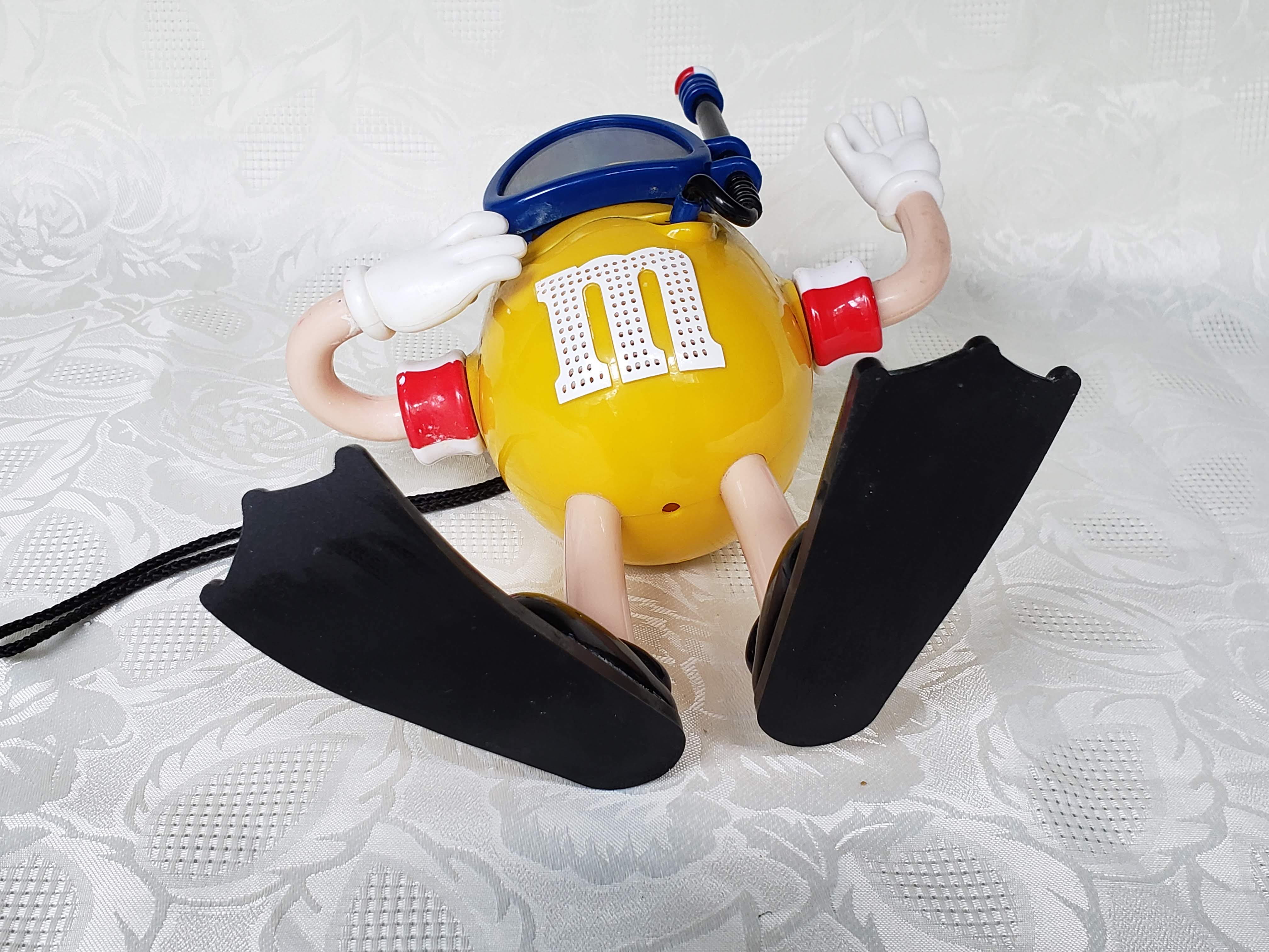 Yellow M&M Shower Radio Aunt Gladys' Attic