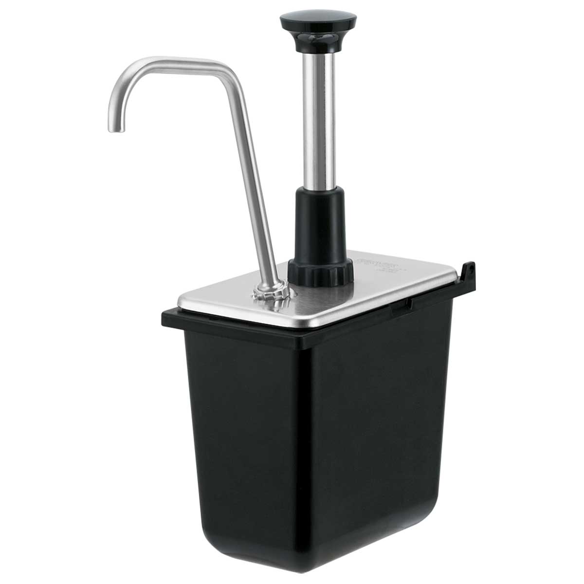 Server Stainless Steel Syrup & Sauce Pump fits our 1/9Size Jar