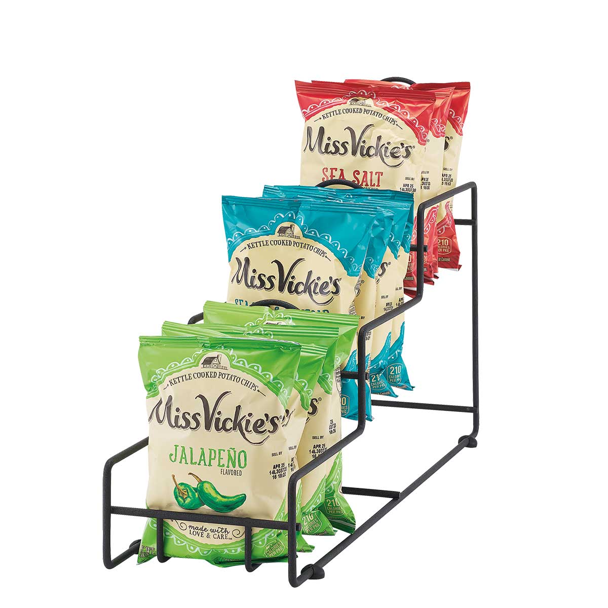 WireWise™ Tiered Snack Bag Organizer