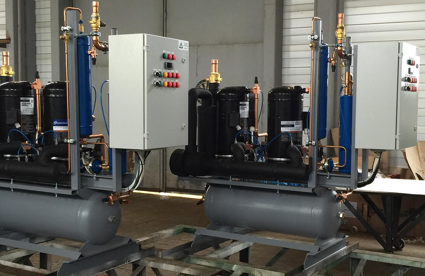 Installation of central refrigerating plants Server Service