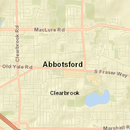 Abbotsford Postal Code Map Map Of Postal Code V2T 1M1 British Columbia June 2022