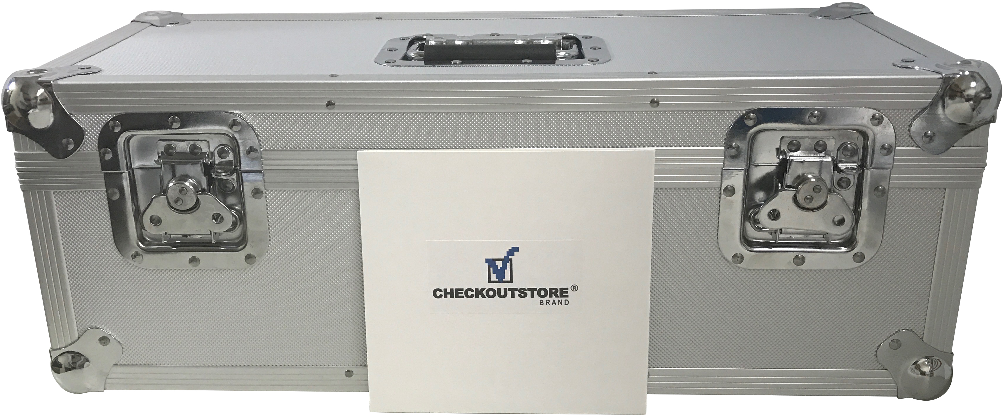 Checkoutstore Disco Lp De Aluminio 7" Caja de