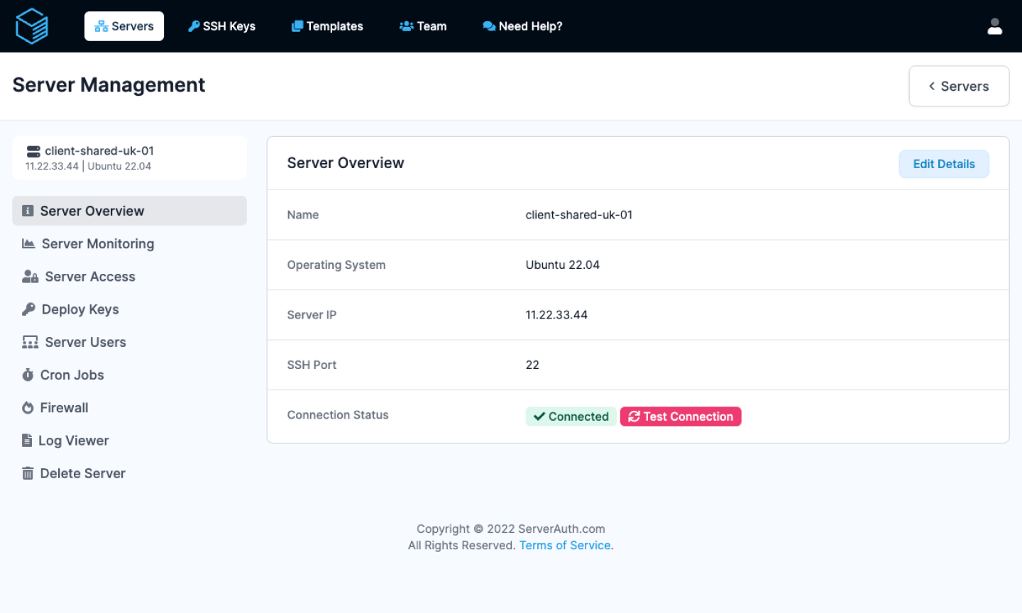 Introducing Our New Look And New Server Management Features Serverauth