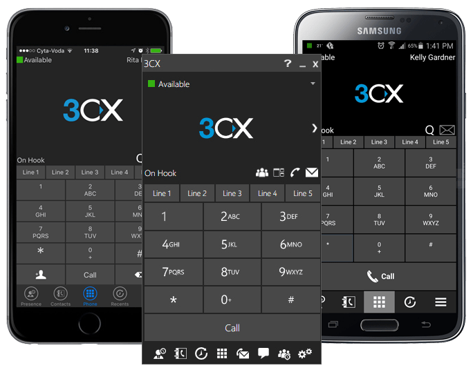 Virtuelle Telefonanlage von 3CX aus der Schweiz ServerBase AG