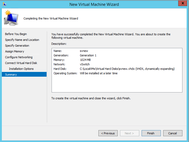 Step by step procedure to Hyperv Configuration & Installation
