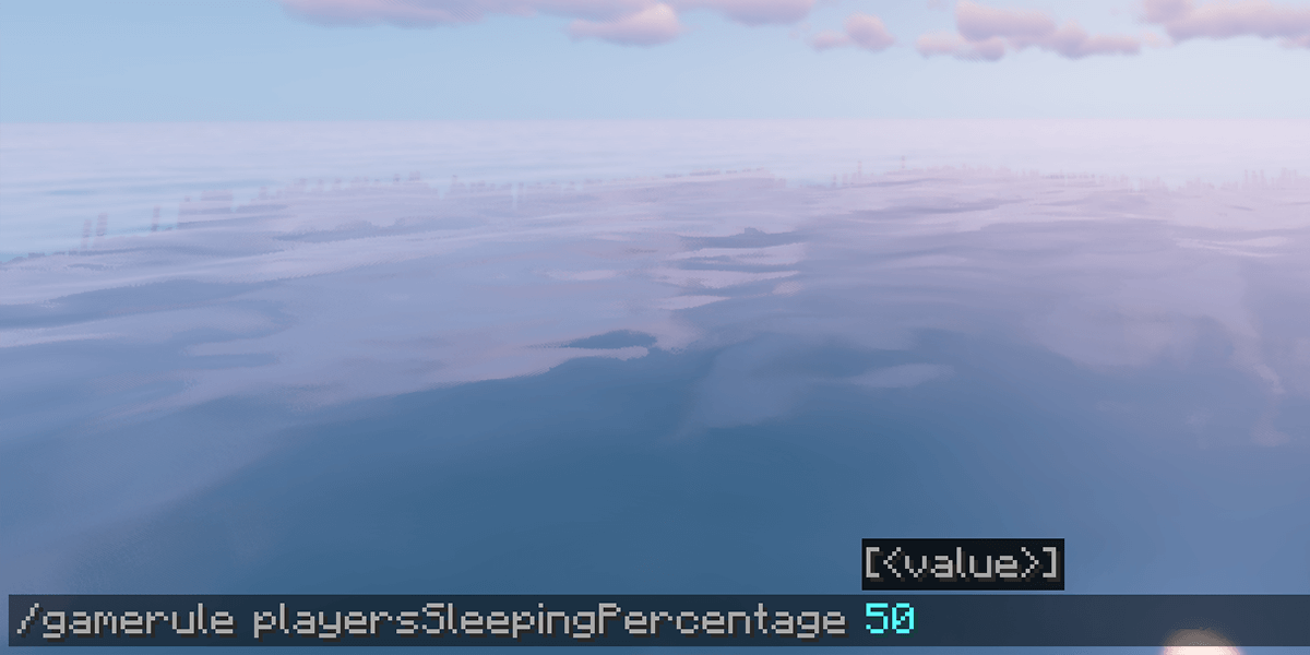 How to Set the Number of Players required to Sleep to Skip the Night