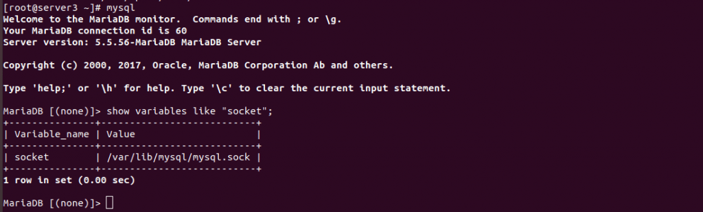 MySQL cannot connect via localhost ServerOK