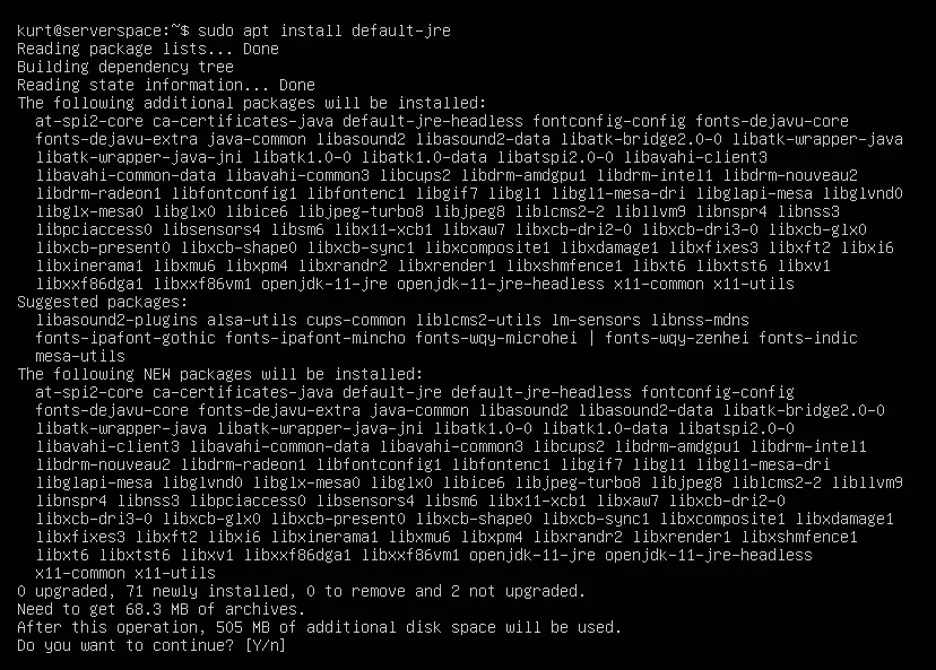 How To Install Java with apt on Ubuntu 18.04 Serverspace