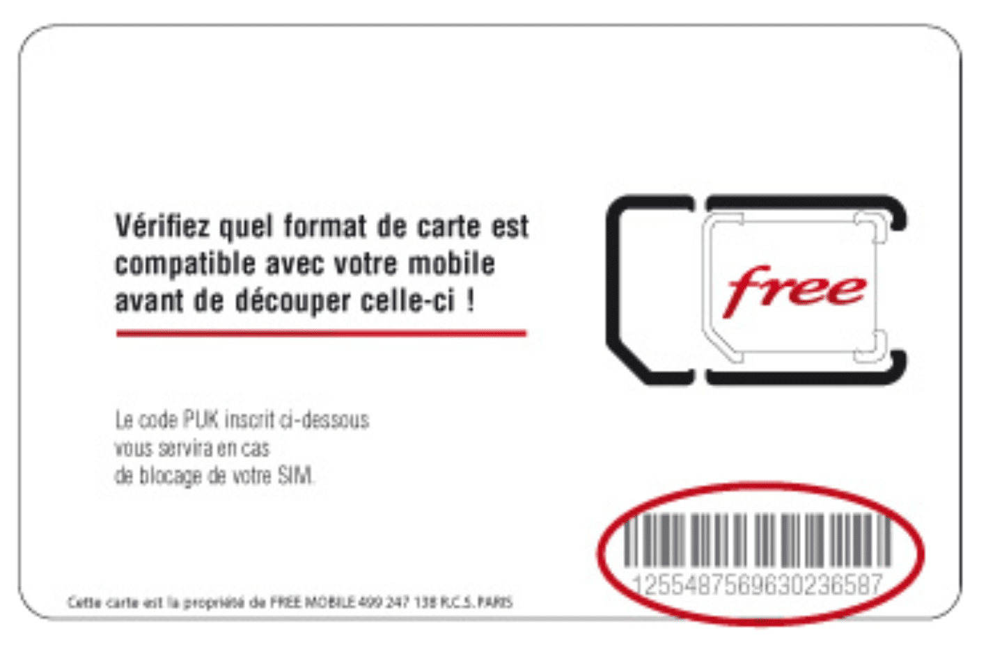 Sim bloquée Free, comment obtenir votre code PUK
