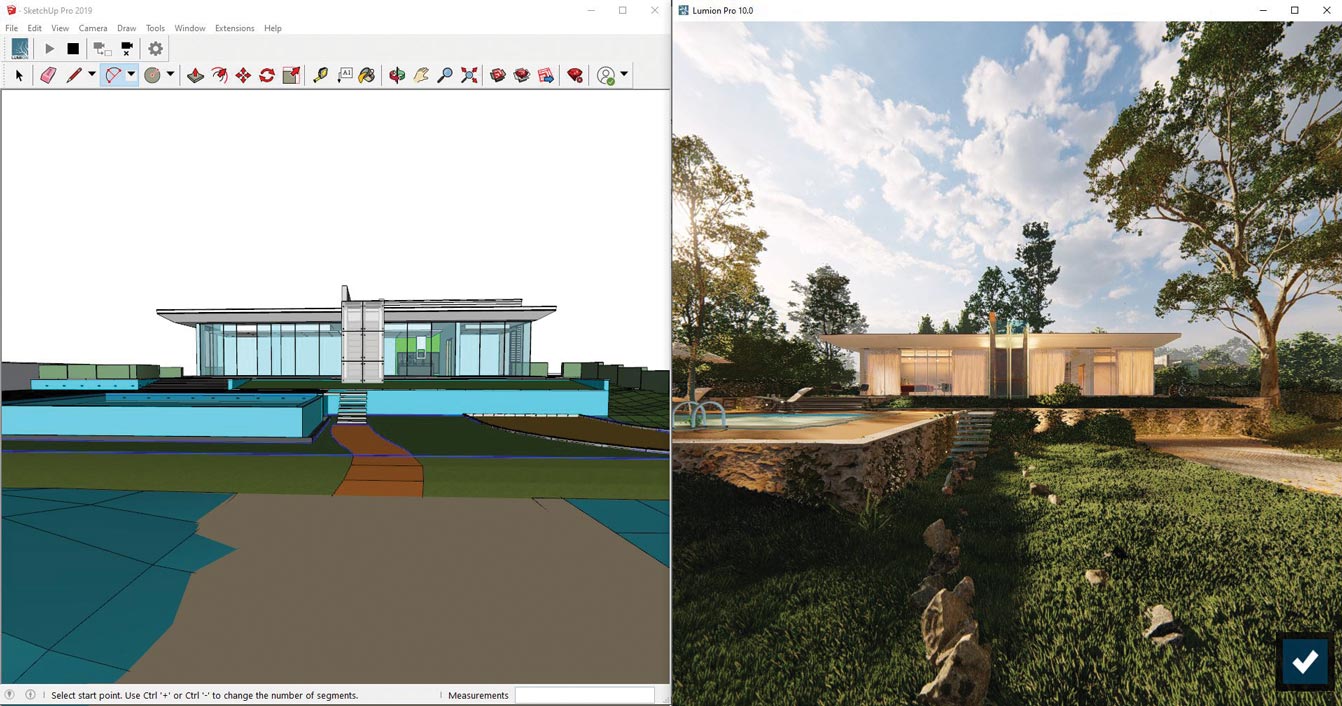 6 steps for a flying start with Lumion (2019 update) - Lumion 3D Rendering