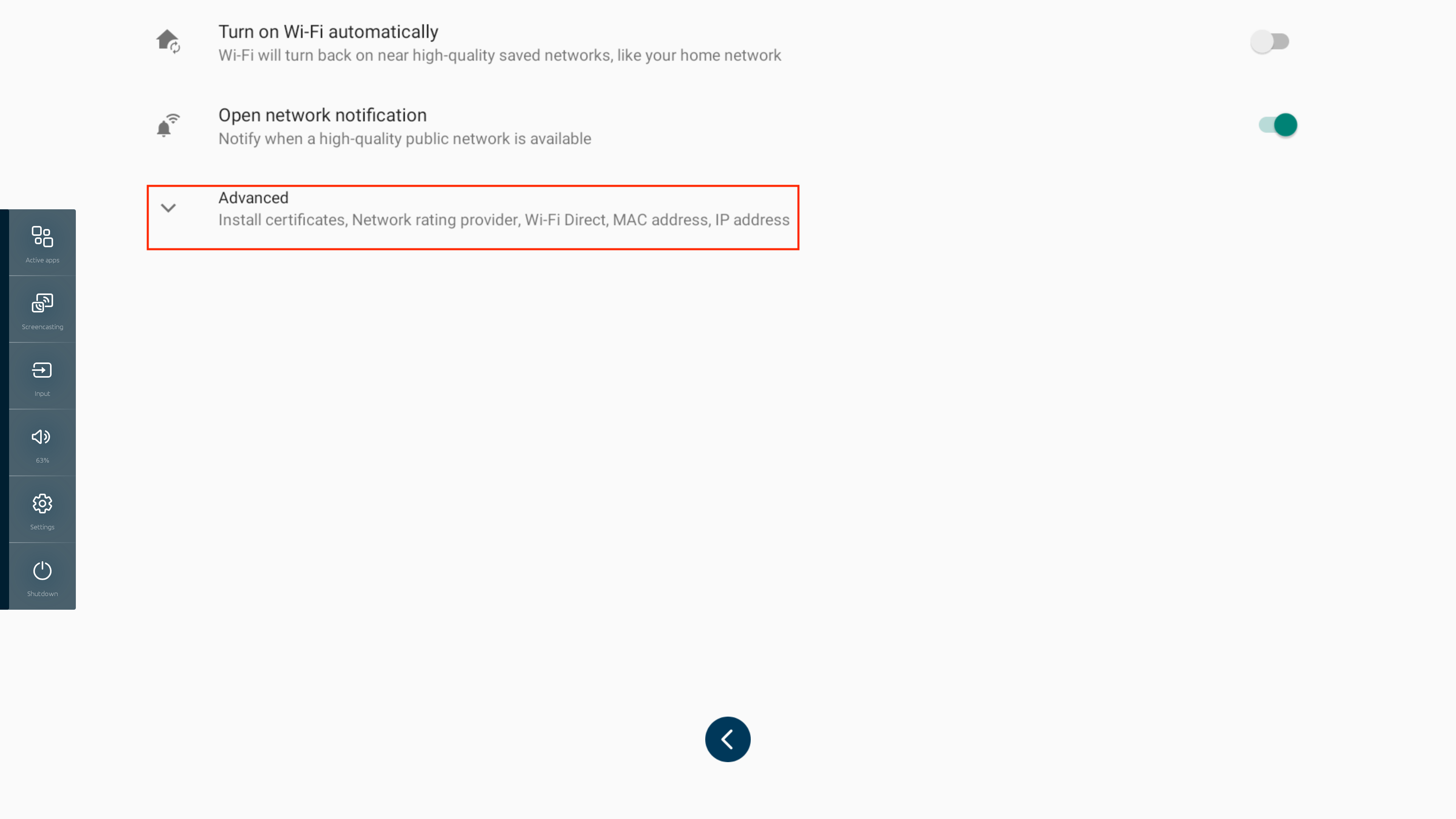 How do I install a WiFi certificate in Central 4.x Prowise Customer