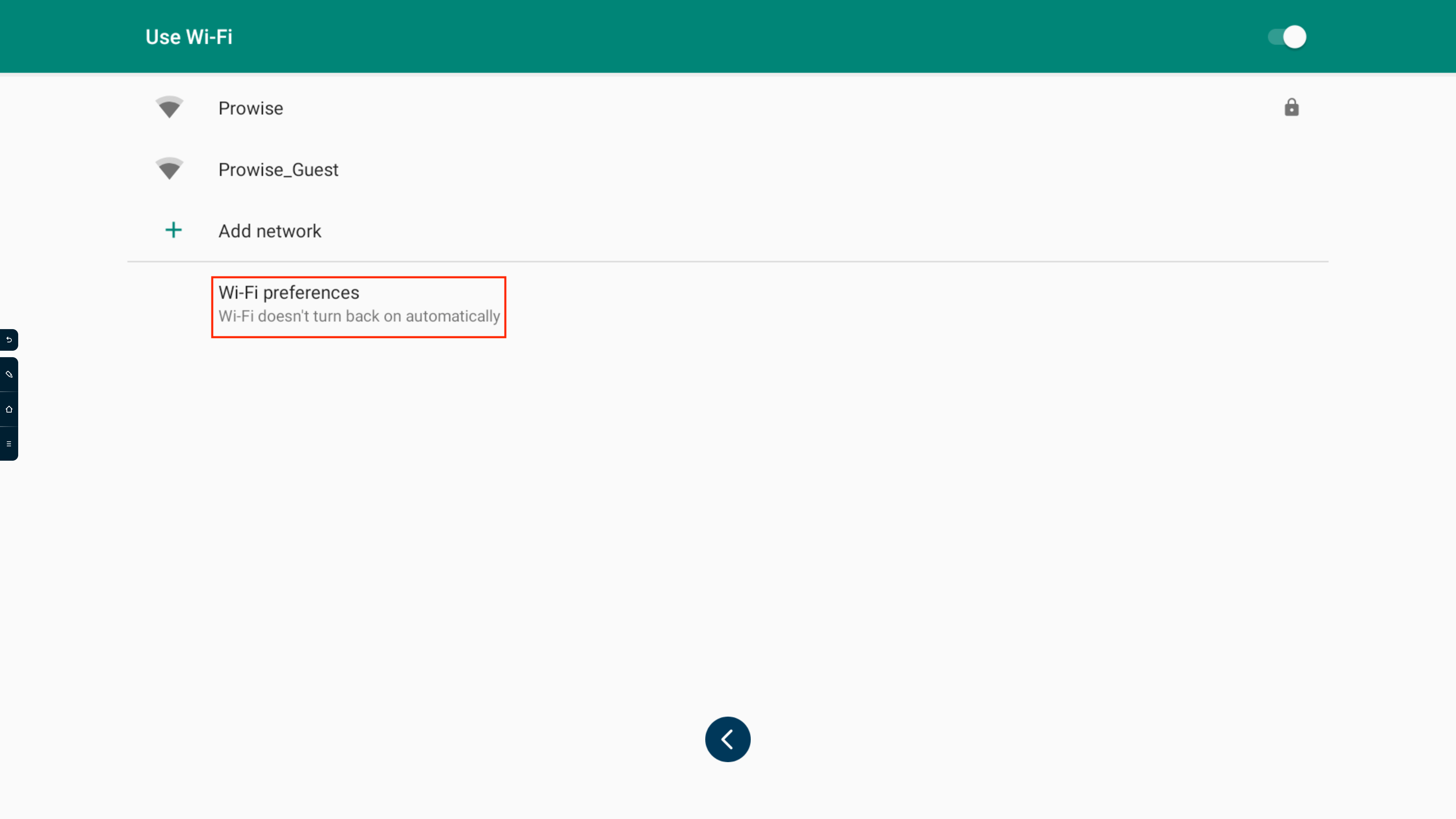 How do I install a WiFi certificate in Central 4.x Prowise Customer