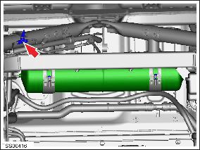 Reservoir - Air Suspension (Remove and Replace)