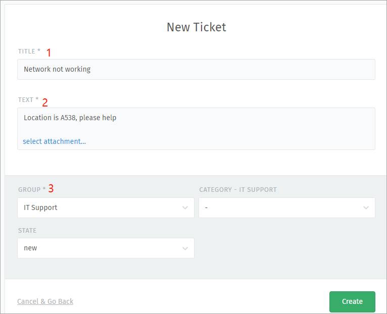 GTIIT Knowledge Base Creating Tickets Via Servicehub