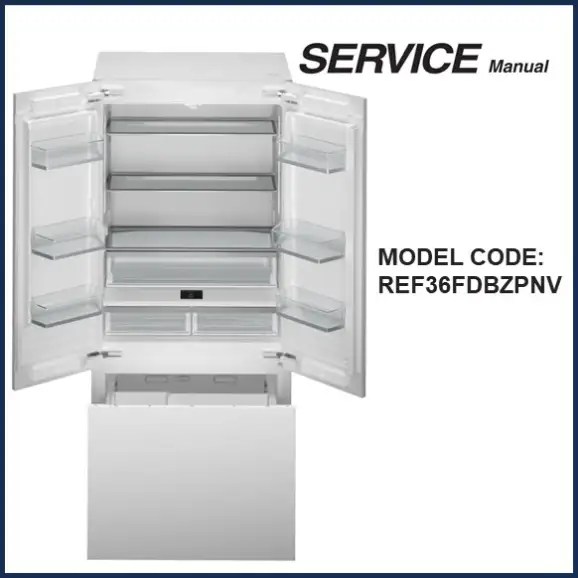 Bertazzoni REF36FDBZPNV Service Manual Access Now