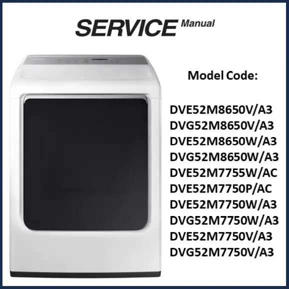 Samsung DVE50R5200W Service Manual Access Now