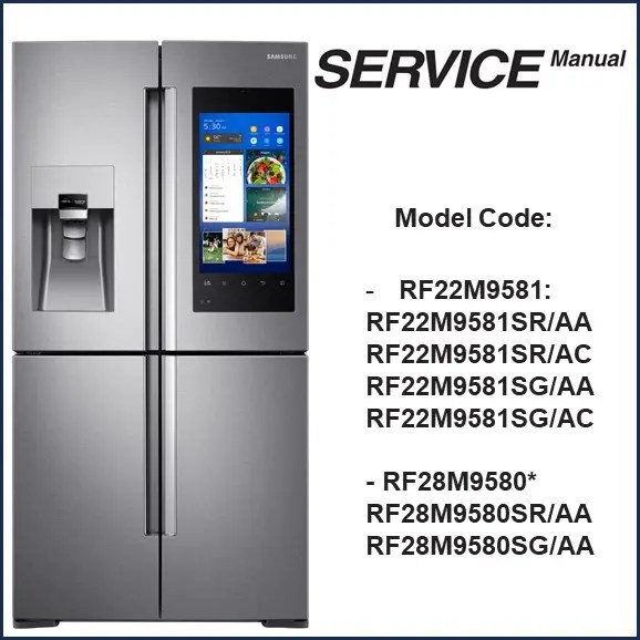 Samsung RF28M9580SR Service Manual Access Now