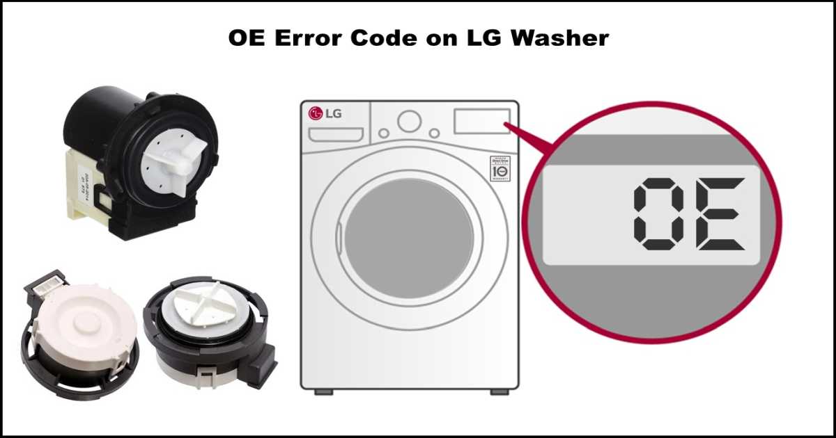 How To Fix OE Error Code On Your LG Washer In 2024
