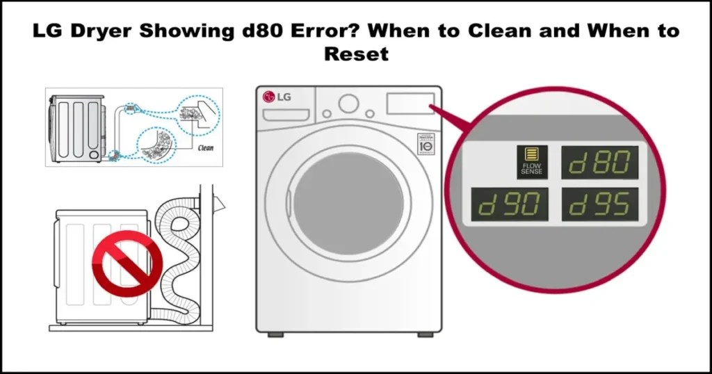 LG Dryer Showing D80 Error? Clean The Vent First, Then Try This Fix In 2024
