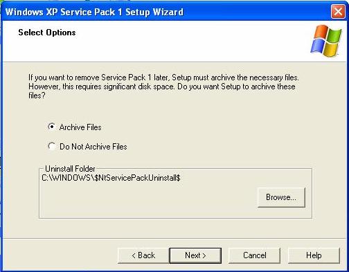 Windows XP Service Pack 1