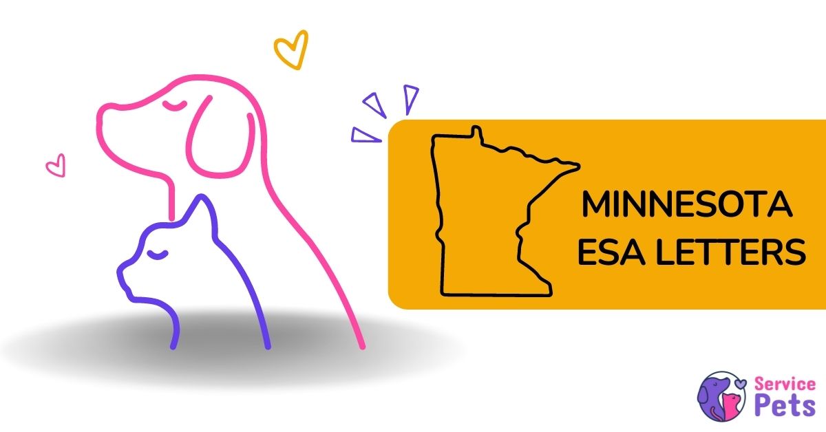 Minnesota ESA Letters Online Today, Best Price 100 Guaranteed