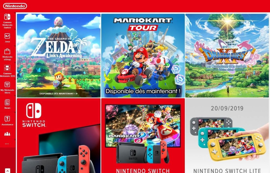 Mot de passe compte Nintendo réinitialiser ou changer de