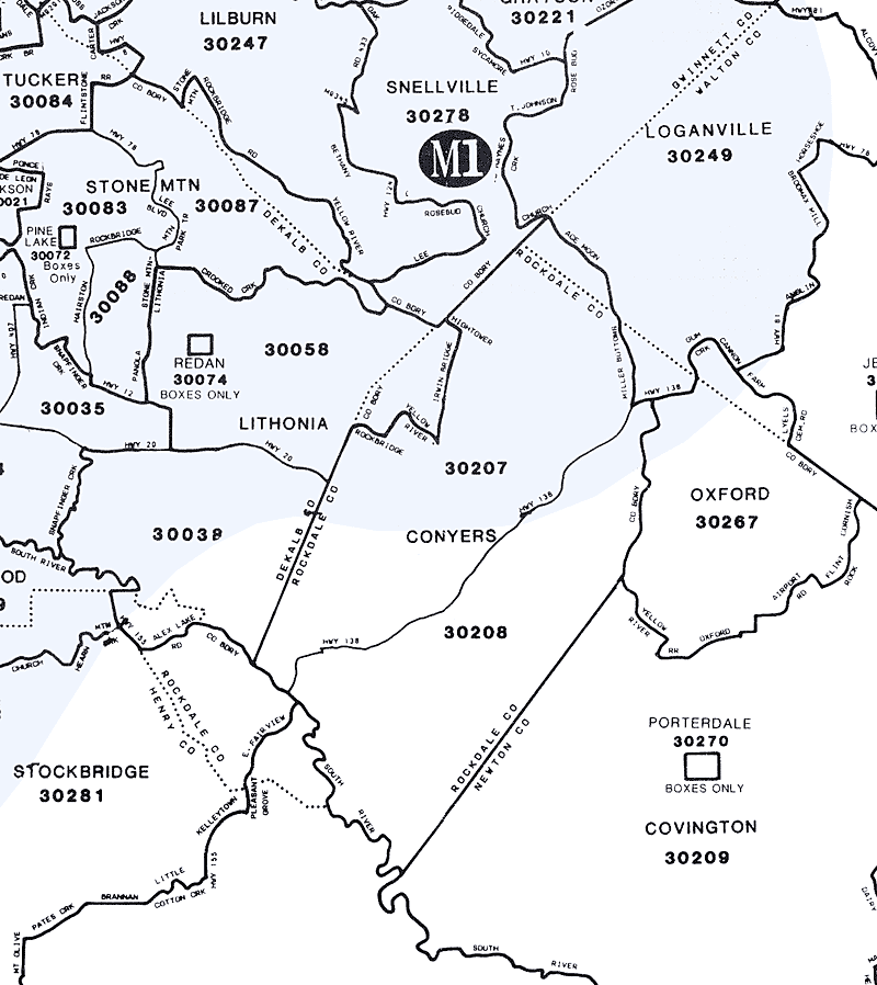 Map Of Greater Atlanta Greater Atlanta Area Network 4