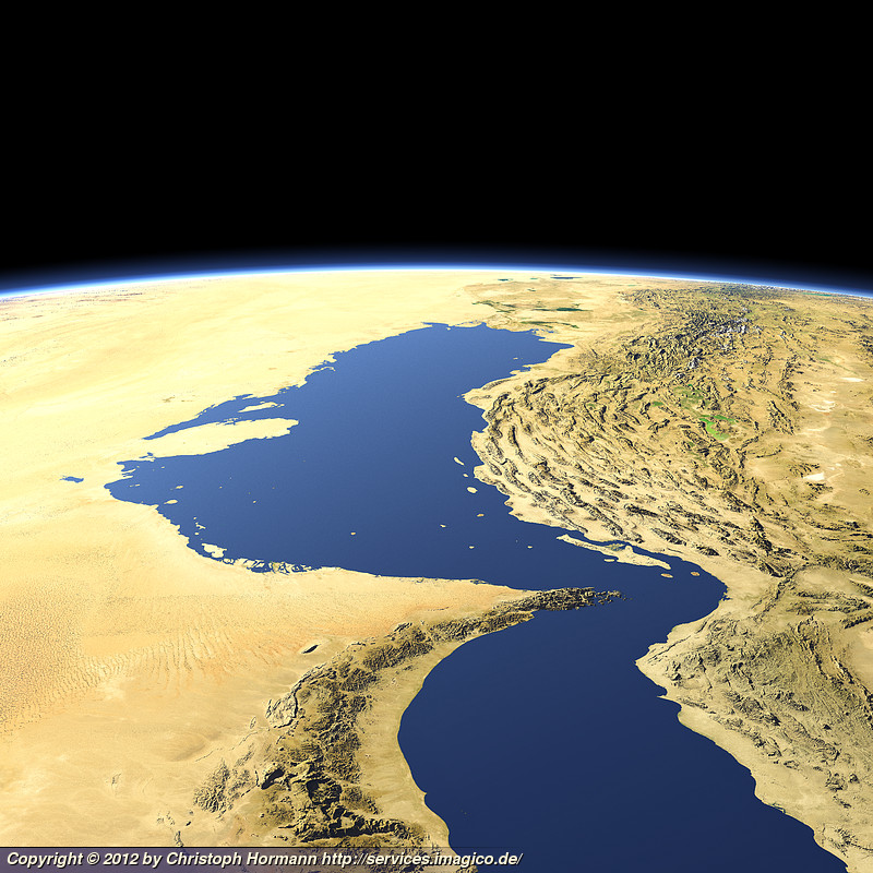 The Persian Gulf 2 Imagico.de Geovisualizations