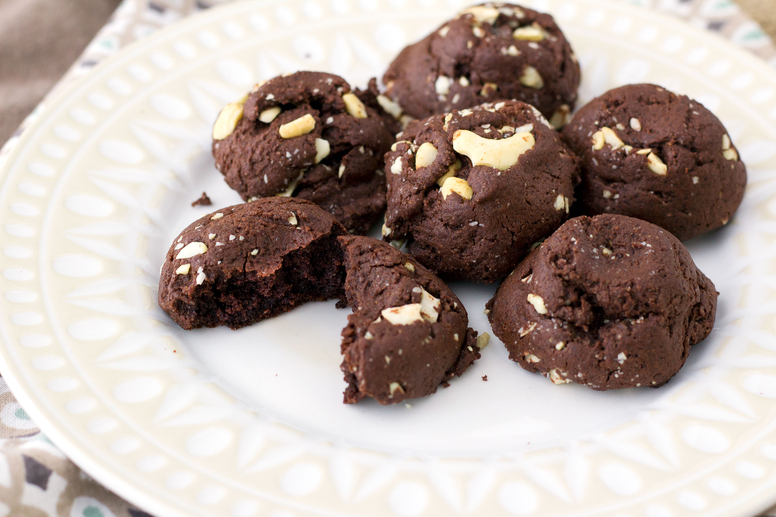 Perfect Vegan Chocolate Cookie Recipe (with Cashews) Serving Realness