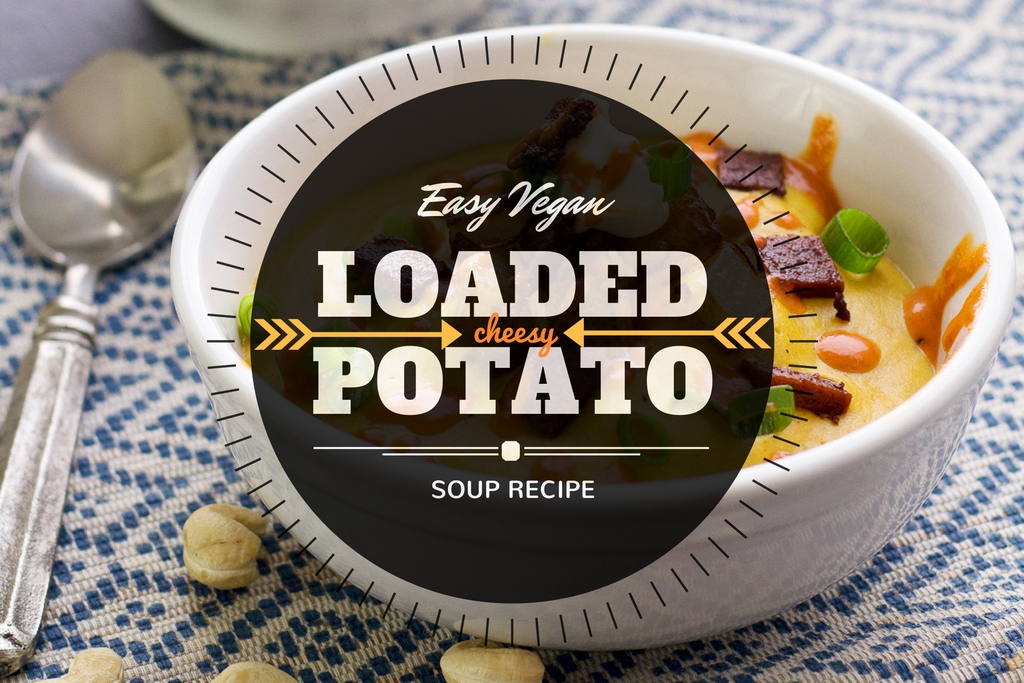 Easy Vegan Creamy Potato Soup Recipe Serving Realness