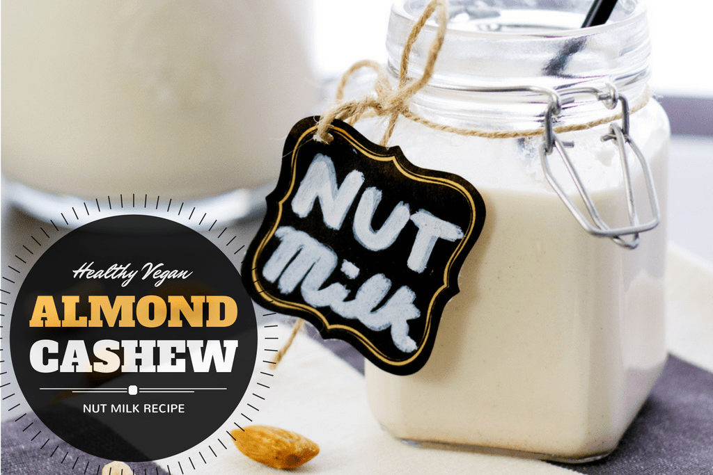 How to Make Nut Milk with Vitamix (Cashew & Almond Milk) Serving Realness